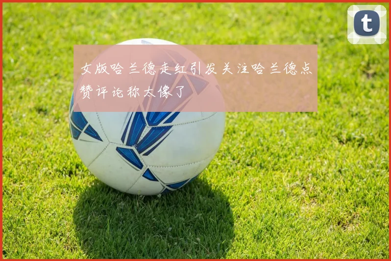 女版哈兰德走红引发关注哈兰德点赞评论称太像了